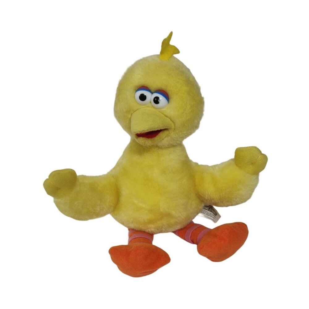 Nanco Sesame Street Big Bird Plush Stuffed Animal Toy Yellow Ages 3 and Up FLAWS
